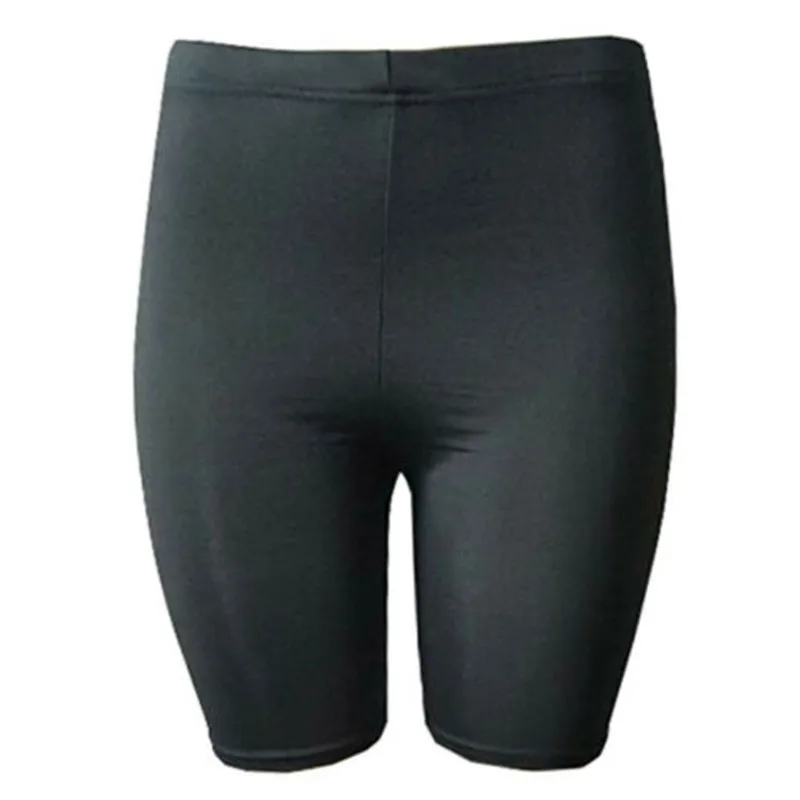 Womens Fitness Half High Waist Quick Dry Skinny Bike Shorts 2019 New Tight Short Black Red Gray Slim Korean Sport Shorts hirigin skorts