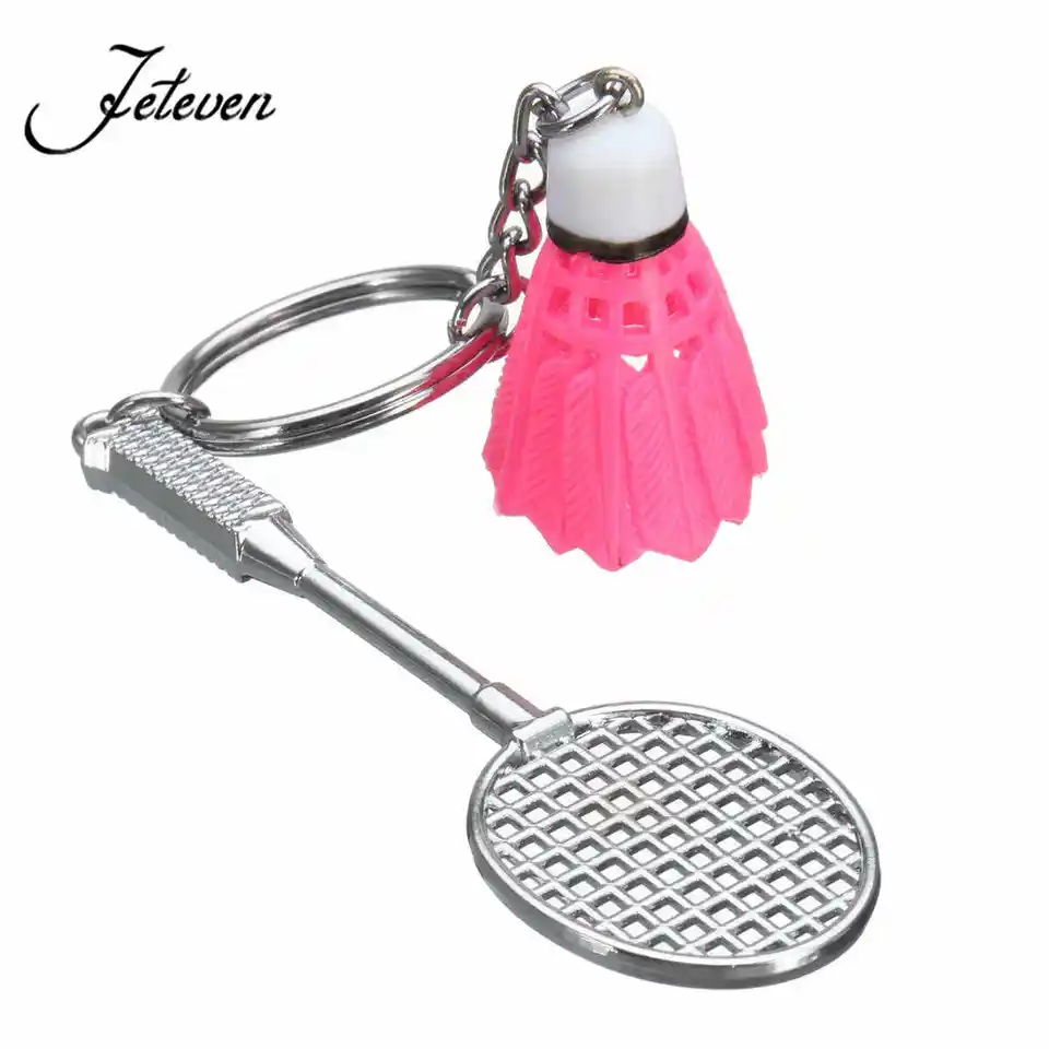 badminton keyring