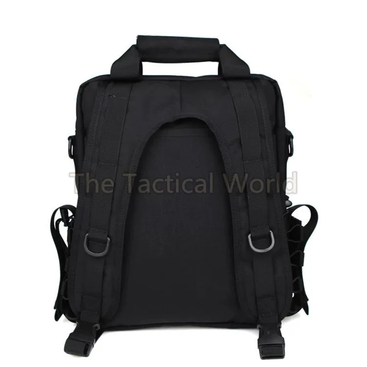 Тактический военный уличный 14 ''мужской рюкзак для ноутбука, сумки, водонепроницаемые походные рюкзаки для кемпинга, рюкзаки для планшета, сумка для путешествий на плечо - Цвет: Black