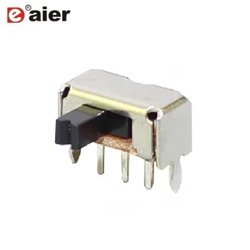 

1000PCS Horizontal Slide Switch 4MM Height VG Type Black Slide Handle 1P2T 1 Pole ON-ON 2 Position 3PIN SK-12D07 Vertical Switch