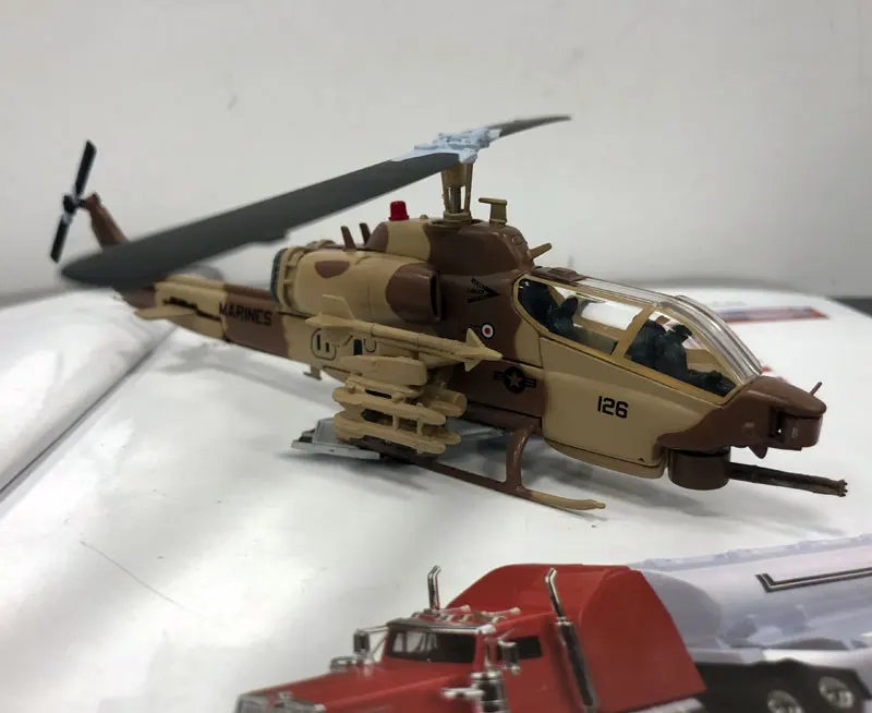 IXO 1/72 масштаб военная модель игрушки AH-1W SuperCobra вертолет литой металлический самолет модель игрушки для подарка/детей/Коллекция