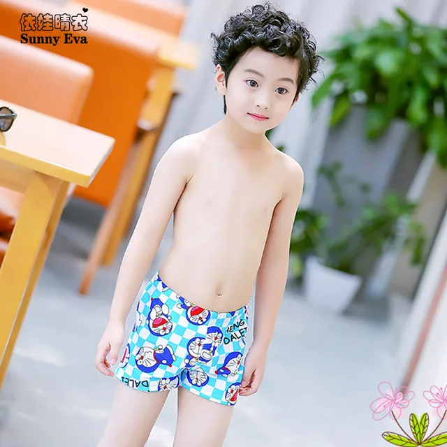 Special Offers sunny eva Boys bathing trunks print 2017kids swimwear boy swimming trunks separate children's swimwear Summer bathing short