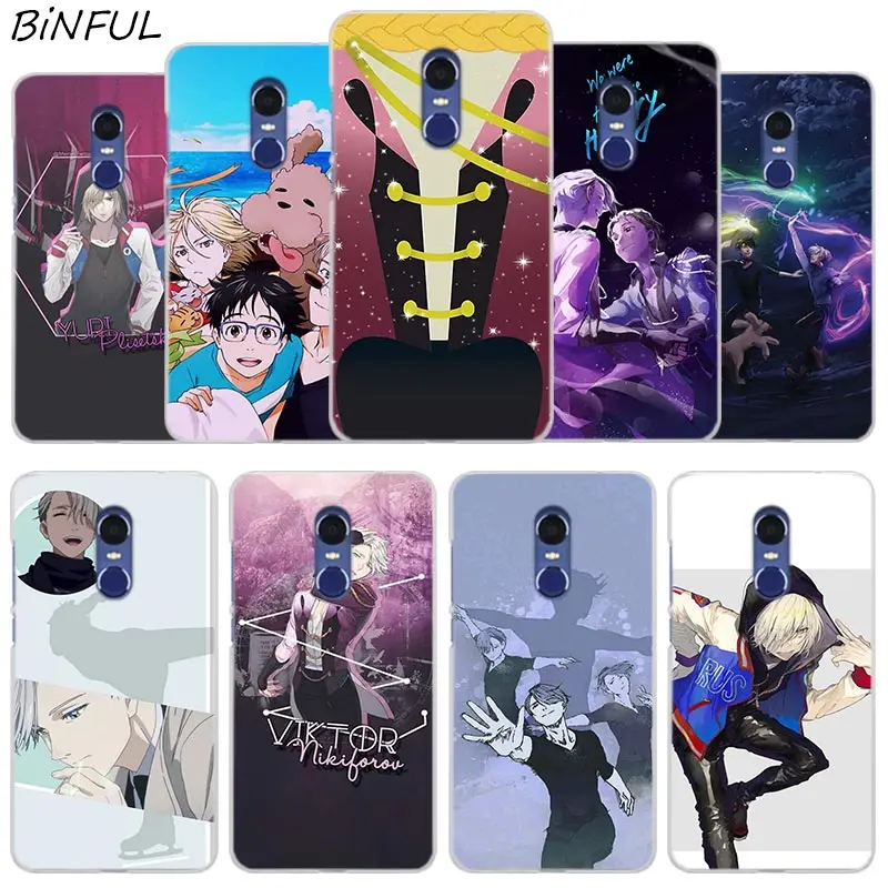 

Japanese Anime YURI on ICE Cover Case for Xiaomi Redmi 3 3S 6 Pro S2 4A 4X 5A 6A 5 Plus Note 5A Note 7 3 4 4X 5 6 Pro Mi 5X