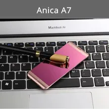 Anica A7 Telefone Com Super Mini Cartão Ultrafino Luxo Bluetooth 1.63 “polegada telefone À Prova de Choque À Prova de Poeira