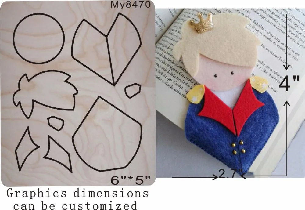 

Bookmark the prince wooden die Compatible my