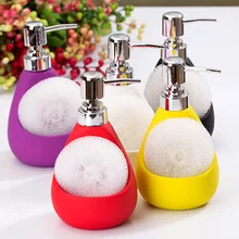 Модные Керамические Дезинфицирующие средства для рук, бутылка для лосьона для ванной, бутылка геля для душа, фиолетовый цвет, диспенсер для мыла