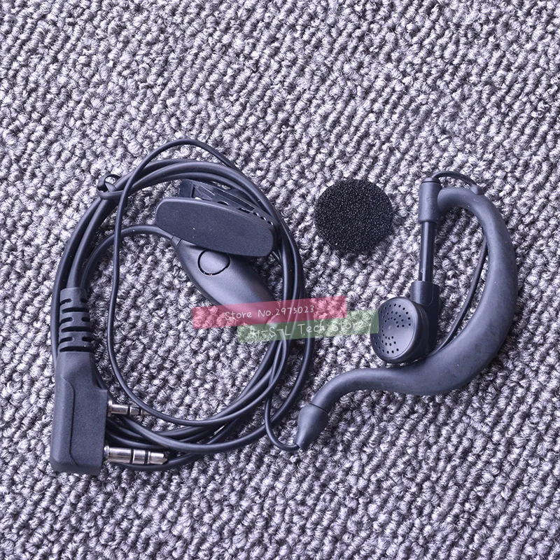 

Earphone for Bell Walkie Talkie K Type PTT Headset with Microphone for Handheld Two Way Radio For BaoFeng UV-82 UV-8D UV5RE 888S