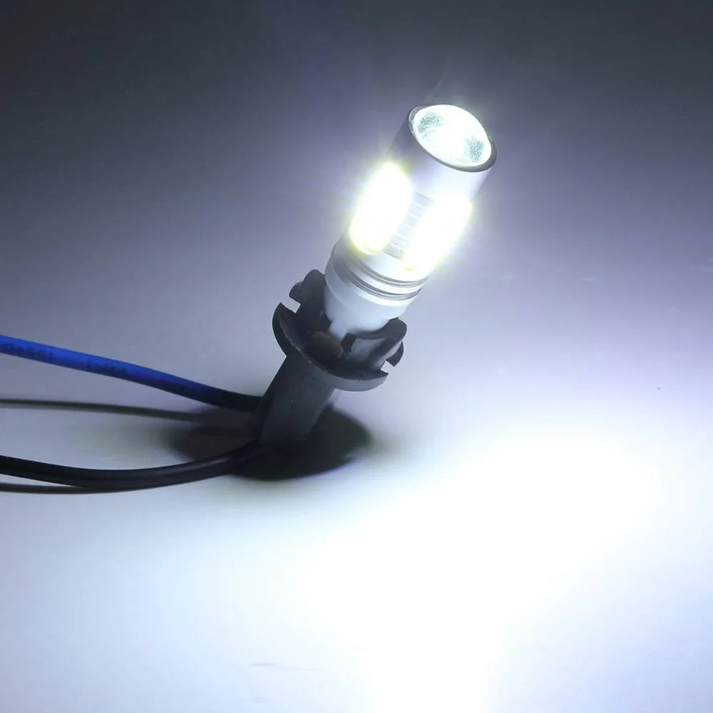 Автомобильная светодиодная лампа T10 2 шт. 4 COB + 1CREE XP E Chip LED W5W автомобильная для