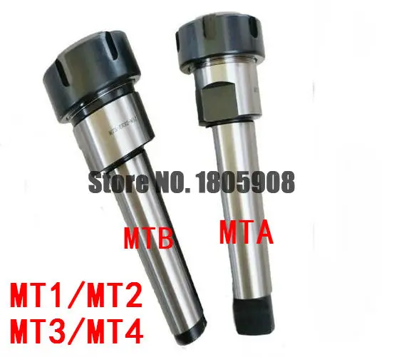 

1PCS MTB/MTA/MT1/MT2/MT3/MT4 Morse taper Toolholder ER11/ER16/ER20/ER25/ER32/ER40 Collet Chuck Holder CNC tool holder Mill Tools