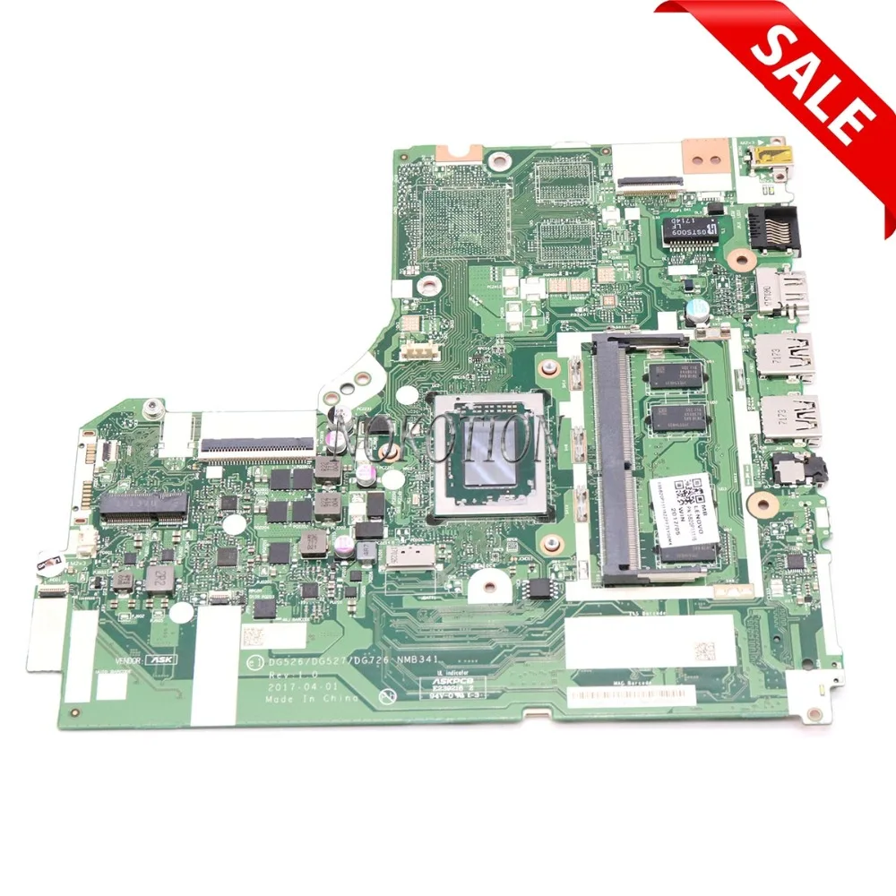 NOKOTION DG526 DG527 DG726 NMB341 NMB-341 الرئيسي مجلس لينوفو IdeaPad 320-15ABR اللوحة المحمول A10-9600P CPU كاملة اختبار