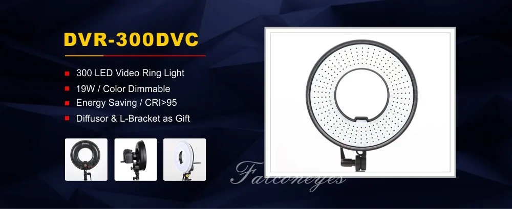 Falconeyes 140 Вт двухцветный видео светодио дный Панель Камера Cri95 с Dmx512 Системы затемнения студийное освещение Lp-2805tdx