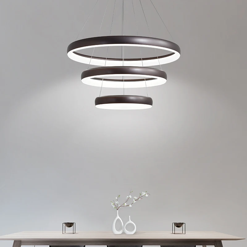 

3in1 LED Pendant Lamp 72w 108w Elegant Iron Modern Style LED Lights for Bar Counter Kitchen Lights LED Indoor Lighting PC0A2