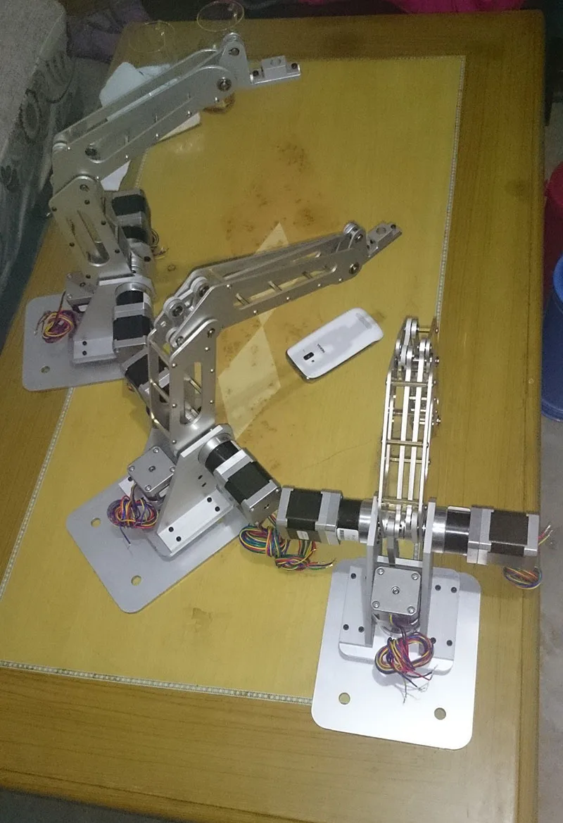 YDS High precision robot arm 6061 aluminum repeat precision error 1mm