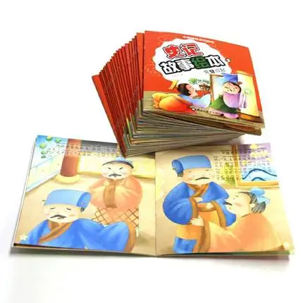 20 pcs Children's picture pinyin book Chinese history short stories big principle for baby age 6-12 20 pcs Children's picture pinyin book Chinese history short stories big principle for baby age 6-12