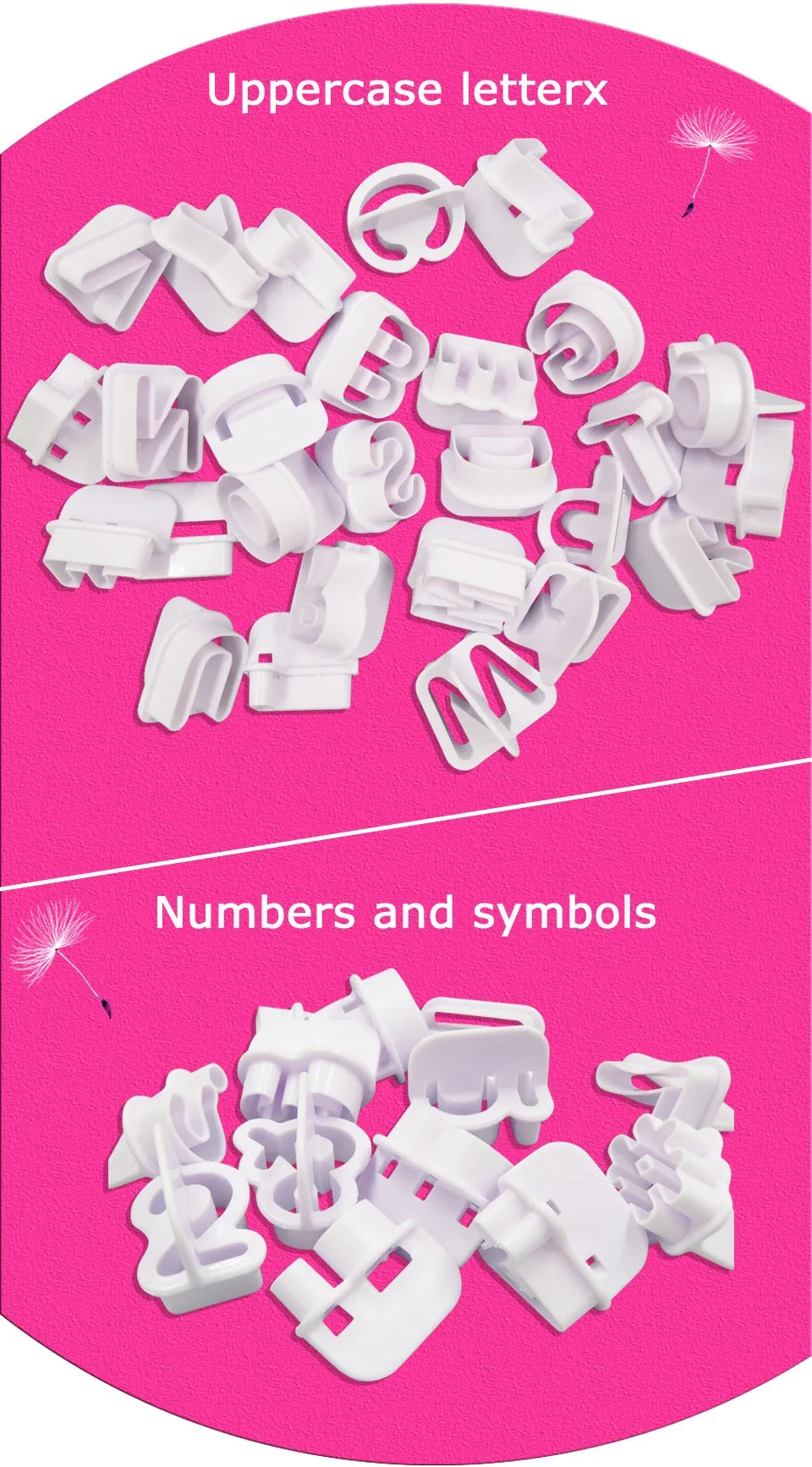 Alphabet Numbers Cookie Cutter Set Alphabet Numbers Cookie Cutter Set