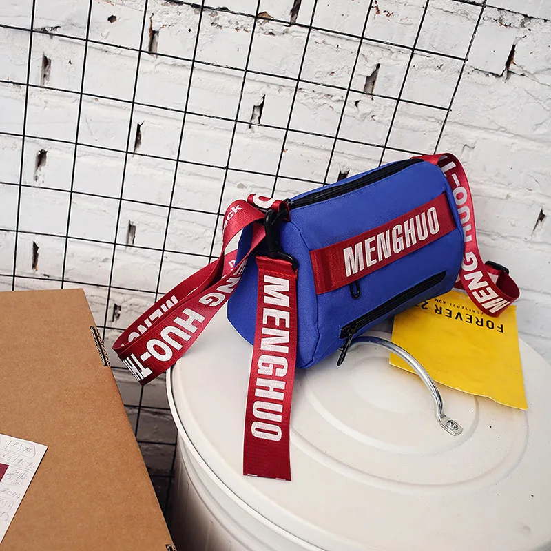 New 6 Colors Hot Ribbon Small Shoulder Crossbody Bags Designer Brand Ladies Clutch Hand Bags Nylon Leisure Women Messenger Bags (56)