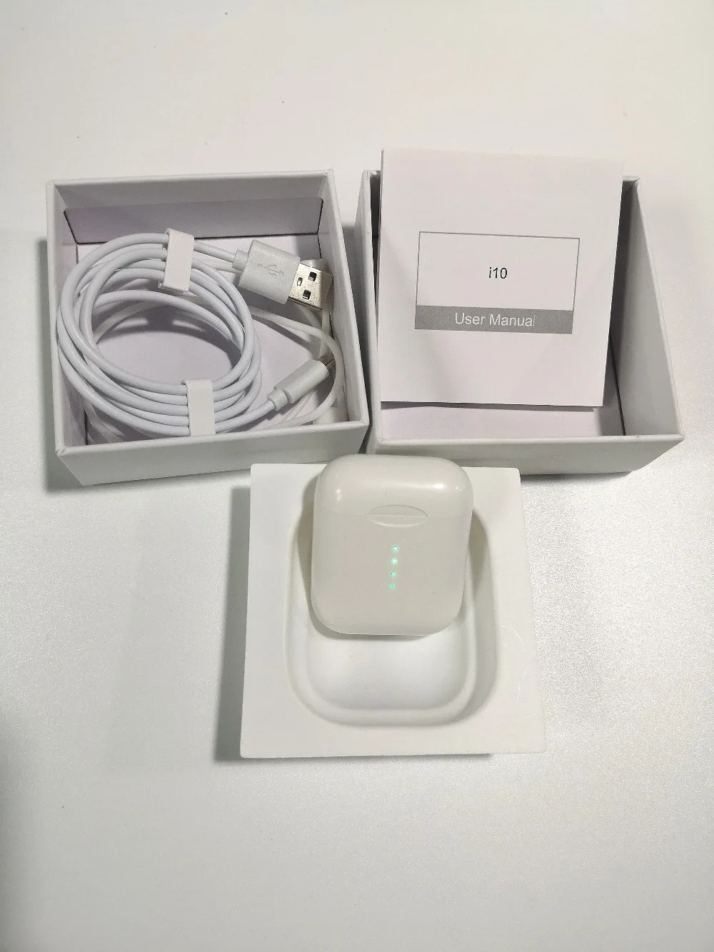 i10 tws Bluetooth Earphones Wireless earphone Bluetooth 5.0 Earbuds Touch control headset for all smart phone