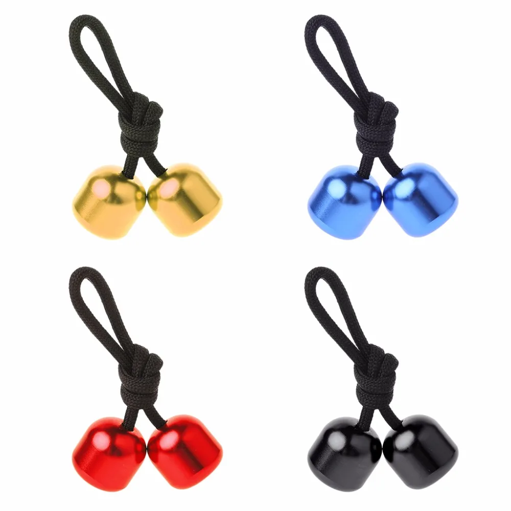 

Aluminum Alloy Begleri Fidget Toy Worry Beads Finger Skill Paracord Anti Stress