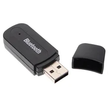 Hot USB Bluetooth Music Audio Receiver Adapter 3.5mm Stereo Audio to Speaker Sound Box for Apple iPhone 4/5/6 Plus