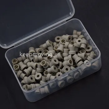 

100 Pcs Dental Disposable Prophy Cups Webbed Snap-on Plain Flat Polishing Prophylaxis 4 Webbed