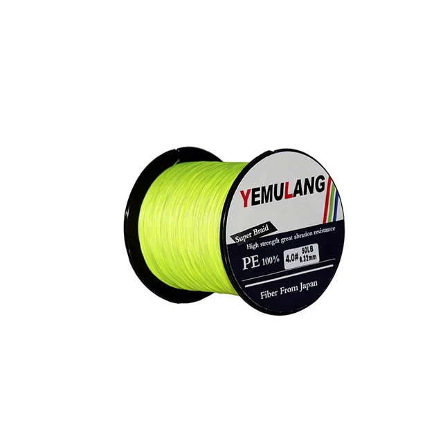 YeMuLang 8 Strands Multifilament Braided Fishing Lines 100 M PE Wires