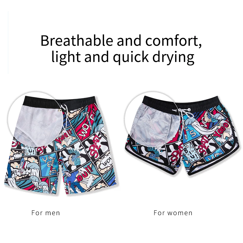 Men Women sport running beach Short board pants swim trunk pants Quick-dry surfing shorts Gym Swimwear for Male Lover Couple Men Women sport running beach Short board pants swim trunk pants Quick-dry surfing shorts Gym Swimwear for Male Lover Couple