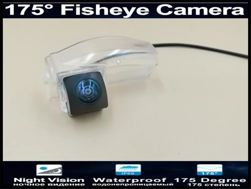 

175 Degree 1080P Fisheye Lens Reverse Camera Parking Car Rear view Camera for Mazda 3 2004 -2013 Mazda 3 Car Camera