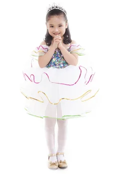 

Princess Wedding Ballet Costumes Dress For Children Girls Women Professional Tutu Kids Adulto Dancewear Gymnastics Leotard