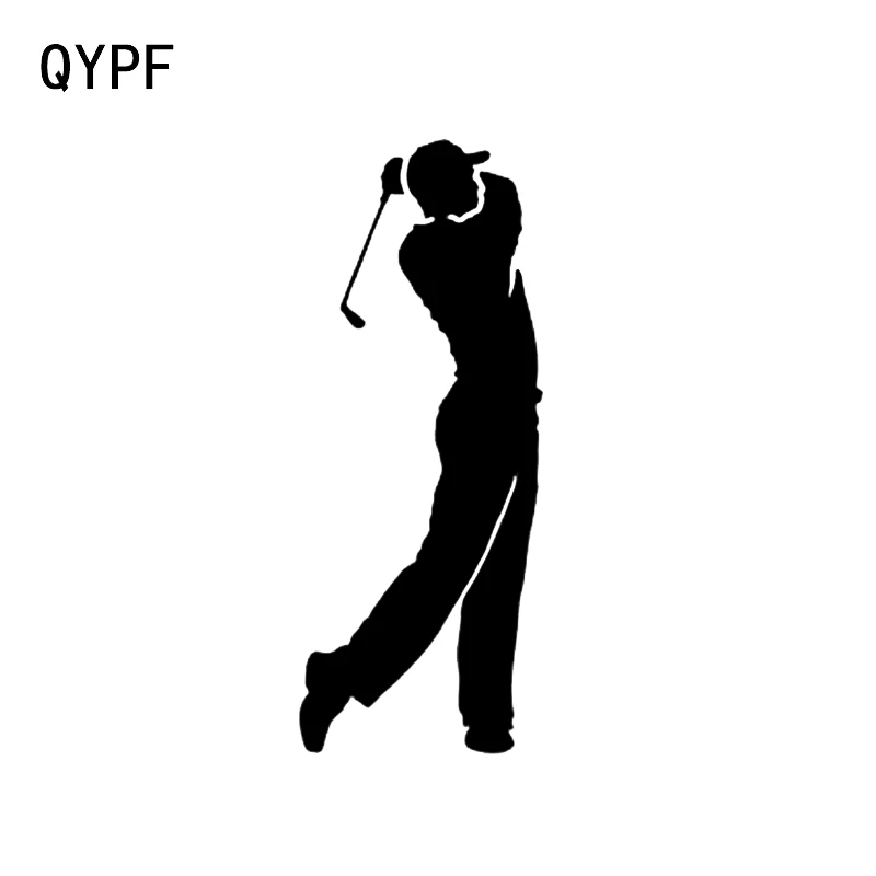 QYPF 5 6*14 см Гольф Спорт Декор Графический стикер автомобиля виниловые аксессуары