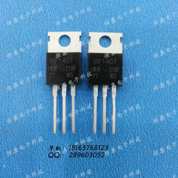 Original To-220-3 N-Channel Mosfet Irf1407 Irf1407pbf - Transistor Mosfet, Irf1407