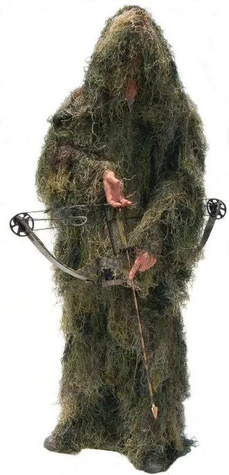CAMO GHILLIE YOWIE SNIPER TACTICAL CAMOUFLAGE SUIT 4 HUNTING PAINTBALL ghillie suit-in Hunting 