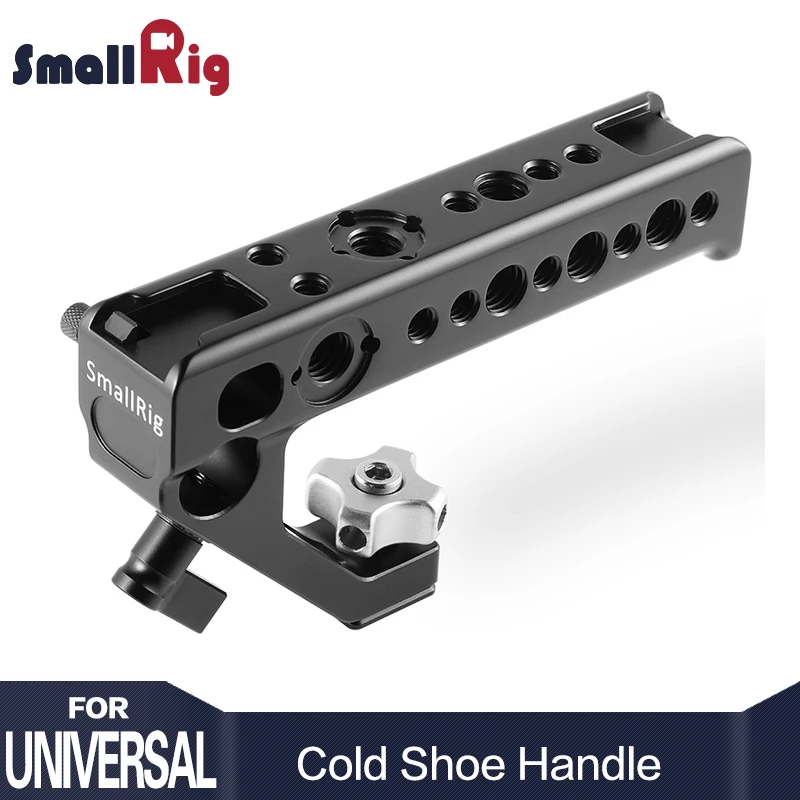 SmallRig Quick Release Camera Shoe Handle Grip Can Use W/ SmallRig Z6 L Plate w/ ARRI Locating Hole