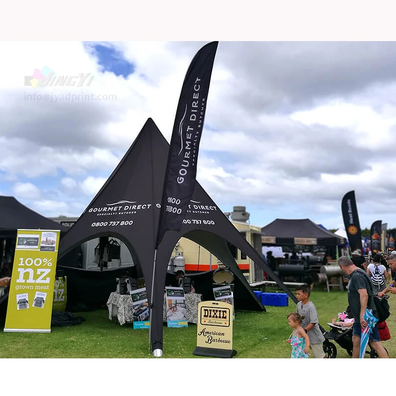 

Fast Delivery Made Star Shade Tent Canopy, Star Gazebo, trade show marquee Star tent for Outdoor Event