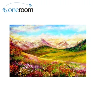 

9-40 Needlework Crafts Full Embroidery DIY French DMC Quality Counted Cross Stitch Kit 14 ct Oil painting Colorful Meadow