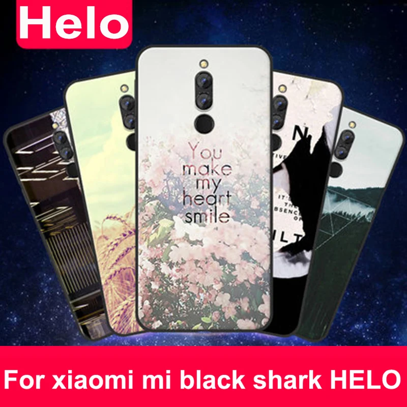 Силиконовый чехол для xiaomi mi black shark HELO AWM-A0 blackshark мягкий телефона защитный |