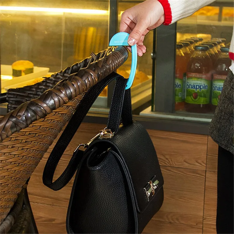 Портативный съемный пластиковый крючок для сумки портативный Настольный кошелек крючок для сумки держатель Вешалка для сумки крючок для сумки