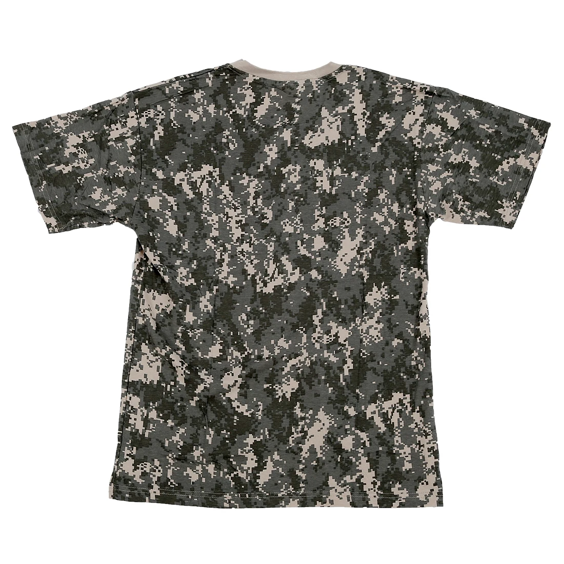 Летняя мужская камуфляжная футболка для охоты, дышащая армейская тактическая Боевая футболка, военная Спортивная камуфляжная уличная походная футболка ACU