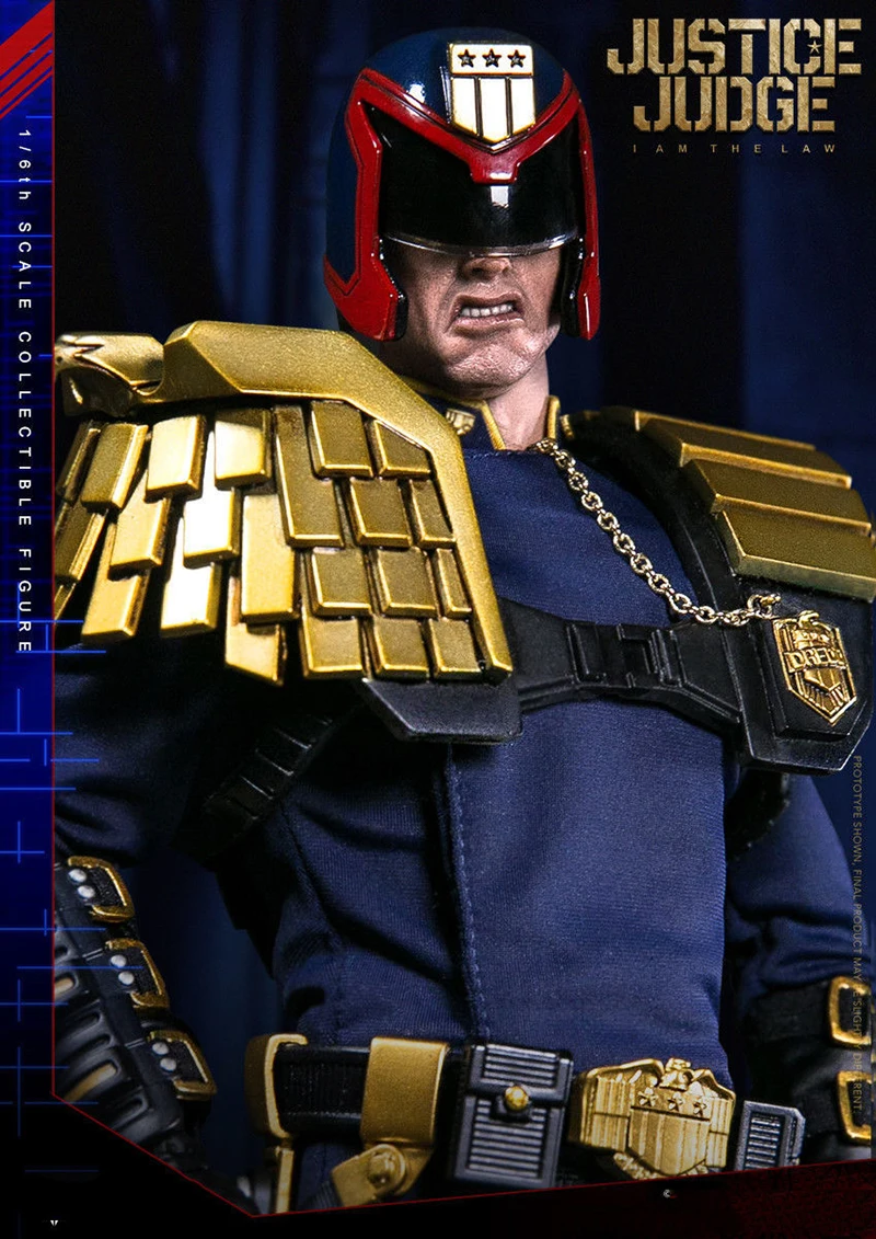 Для Colelction VM-023 1/6 коллекционный полный набор JUSTICE JUDGE Dredd полицейский фигурка модель с 2 головками для фанатов праздничные подарки