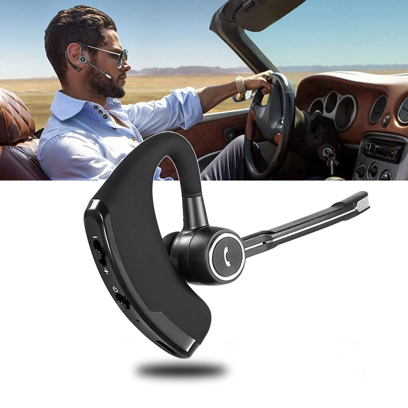 OOTDTY Ear Hook Earphone Stereo Bluetooth Headset Wireless ...