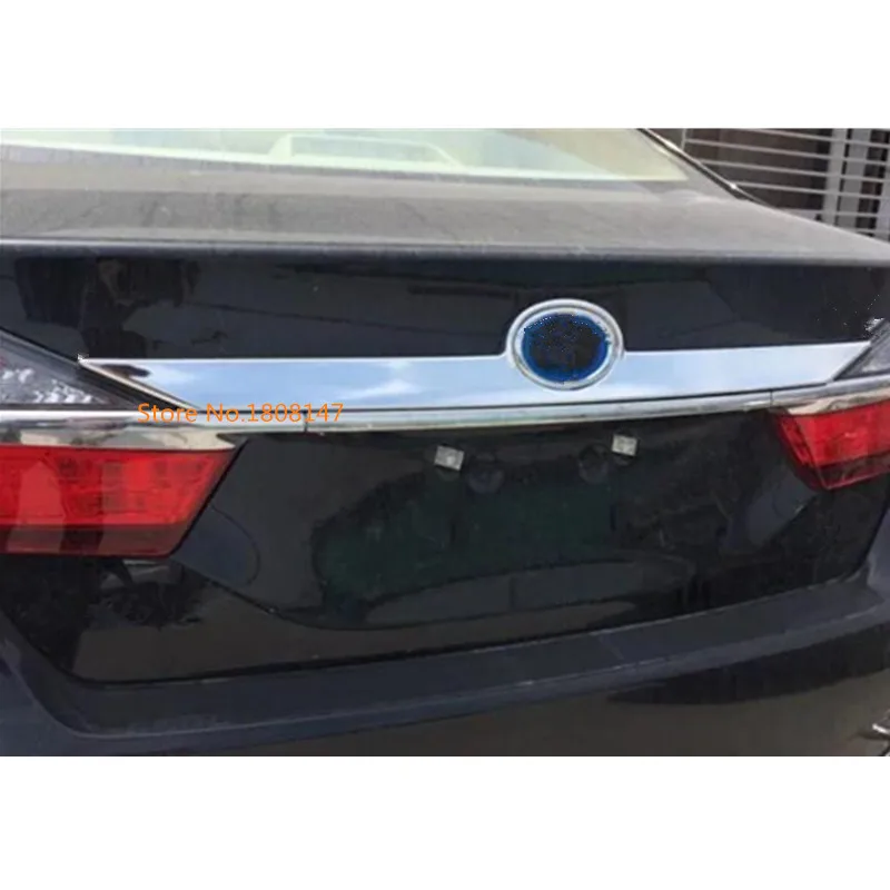 Для Toyota Camry 2015 2016 2017 Стайлинг автомобиля корпус из АБС пластика хромированная