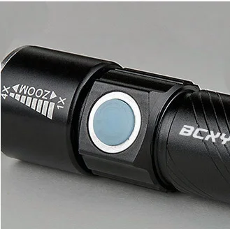 Top 2000 Lumen USB Rechargeable Bicycle Light MTB Bike Light Zoom Flashlight Waterproof Built-in Battery Bicycle Accessories 14