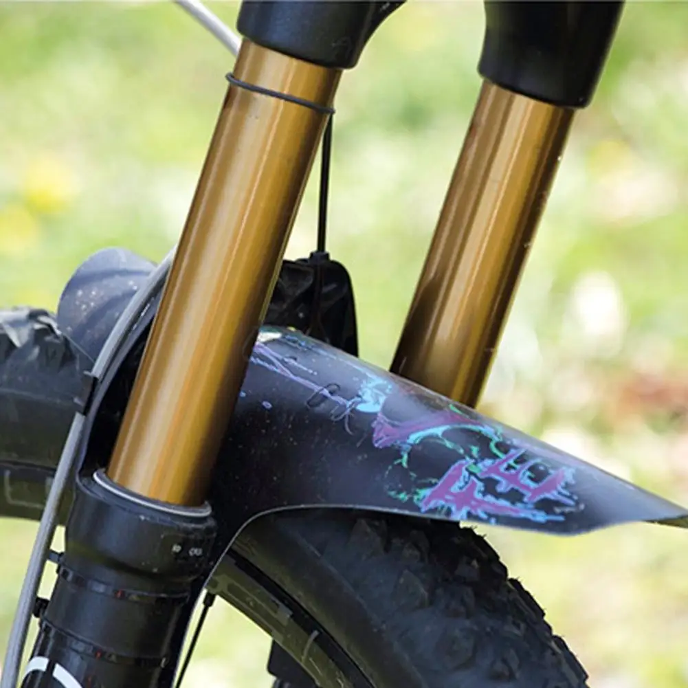 LeKing Bicycle Fenders Mountain Bike Fenders Front and Rear Compatible Off-Road Durable Flashing Accessories For 26 27.5 29 Bike