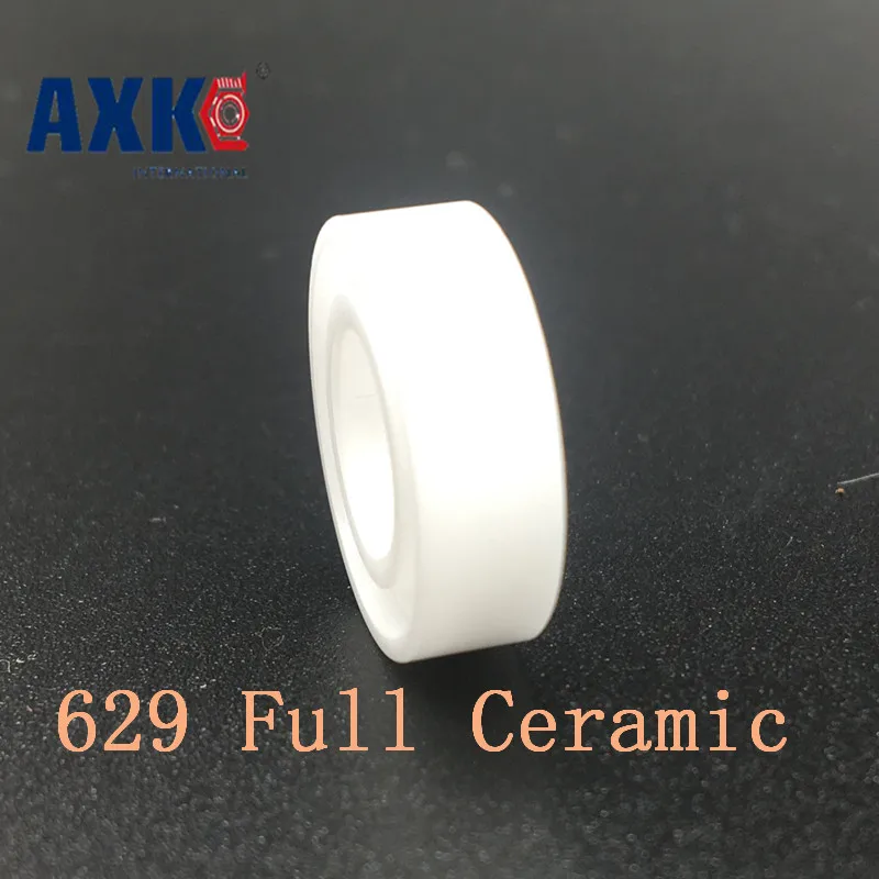 Axk 629 Full Ceramic Bearing ( 1 Pc ) 9*26*8 Mm Zro2 Material 629ce All Zirconia Ceramic Ball Bearings Axk 629 Full Ceramic Bearing ( 1 Pc ) 9*26*8 Mm Zro2 Material 629ce All Zirconia Ceramic Ball Bearings
