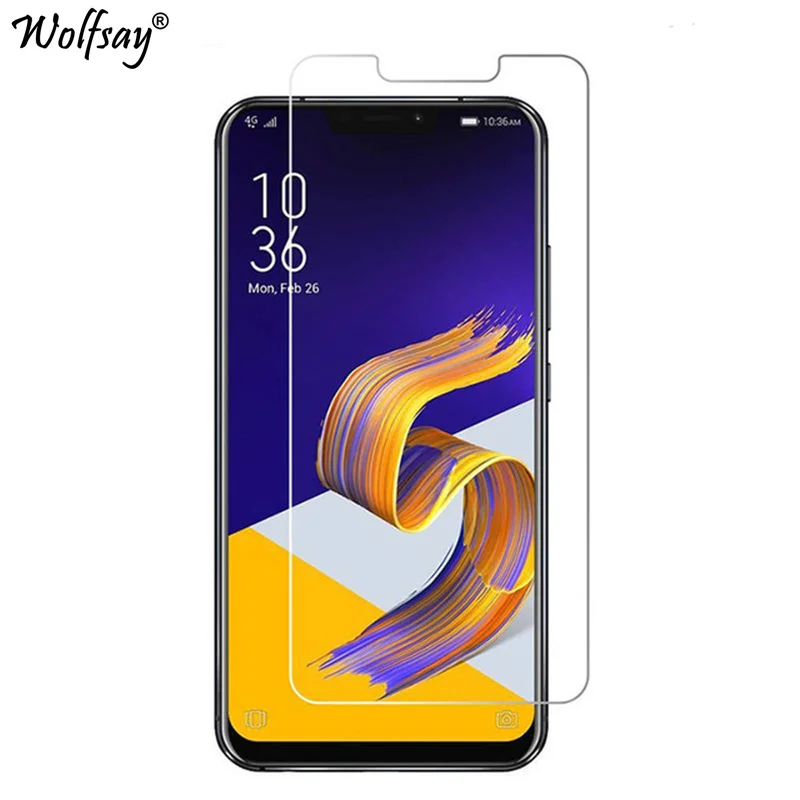 

2PCS Tempered Glass Asus ZenFone 5Z ZS620KL / Zenfone 5 2018 ZE620KL ASUS_X00QD Screen Protector 9H Premium Glass Film 6.2 inch