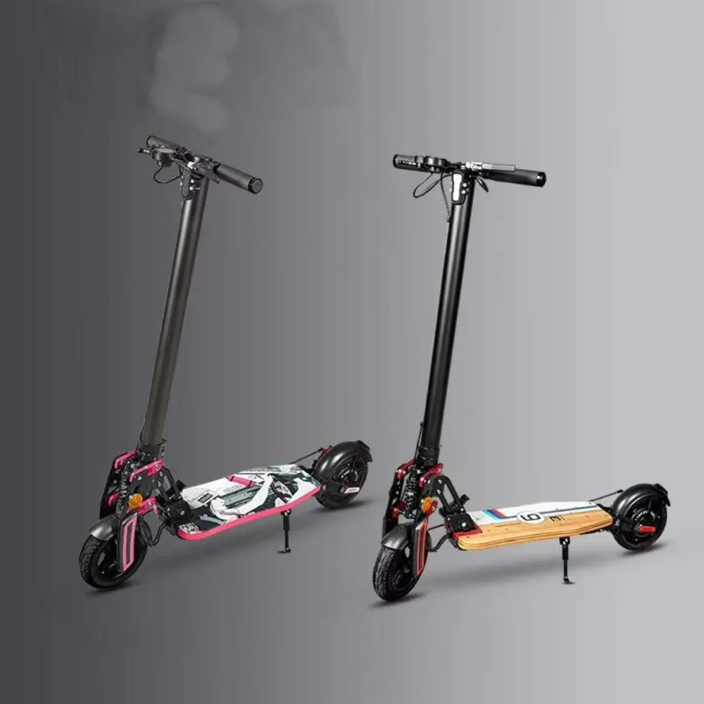 

electric skateboard scooter foldable mini size 8inch with display&lighting 36v350w motor+lithium battery 7.8ah+suspension