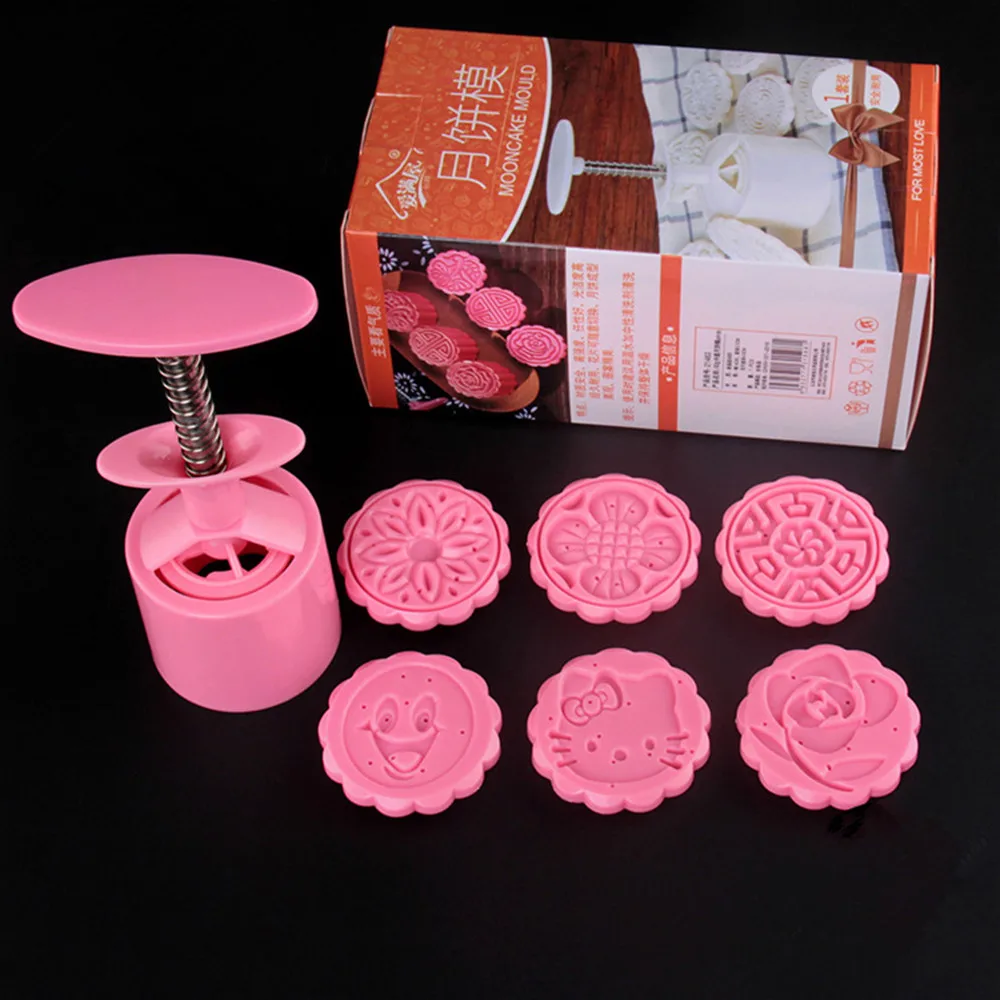 Baking supplies 50g mooncake mold plastic,new arrival plastic moon cake mold cheap baking tools for cakes Baking supplies 50g mooncake mold plastic,new arrival plastic moon cake mold cheap baking tools for cakes