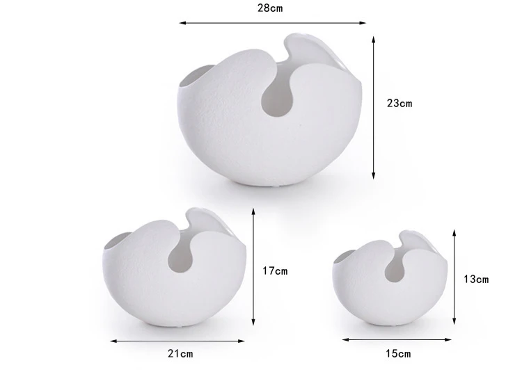 Керамическая ваза, креативная современная мода, белая яичная скорлупа, Цветочная карточка, домашний декор, украшения для дома, вазы для цветов