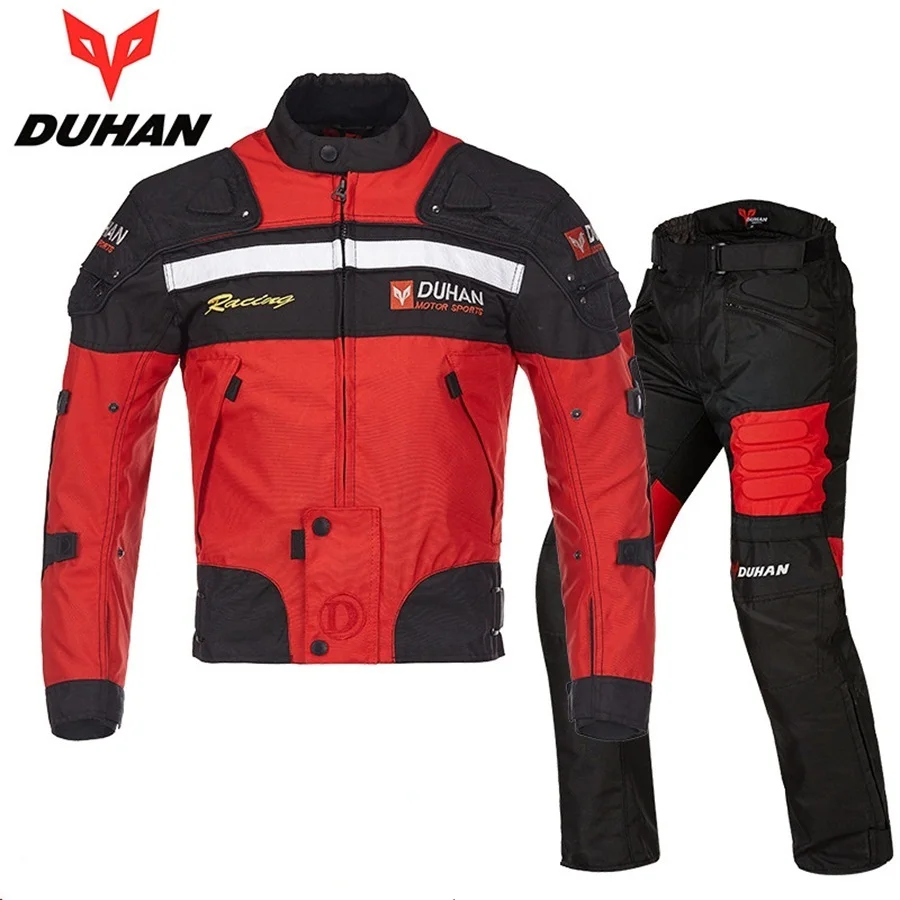 Free shipping 1set Windproof Warm Motorcycle Racing Suit Protective Gear Armor Motorcycle Jacket and Pants With 7pcs pads Free shipping 1set Windproof Warm Motorcycle Racing Suit Protective Gear Armor Motorcycle Jacket and Pants With 7pcs pads