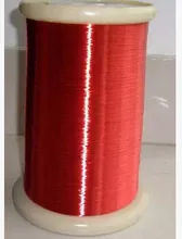 500m Free shipping Red Magnet Wire 0.2mm Enameled Copper wire Magnetic Coil Winding QA-1-155 copper wire