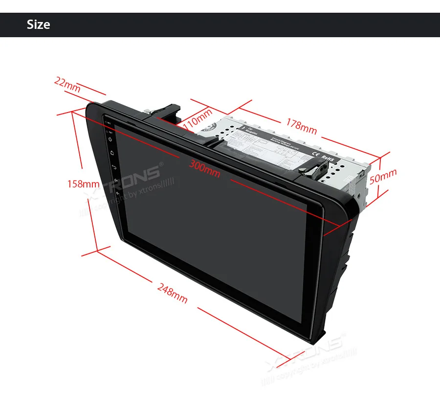Cheap 10.1" Android 7.1 Car Stereo Radio Player Auto Multimedia System RCA GPS WIFI OBD DAB No DVD for SKODA Octavia 2014 2015 2016 23